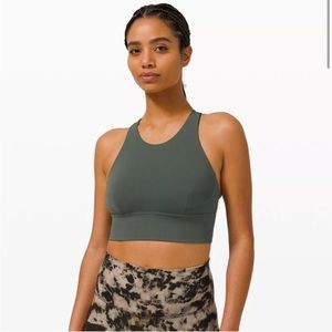 Lululemon Wunder Train Longline Bra Medium Support Size 6 Brand New Without Tag.
